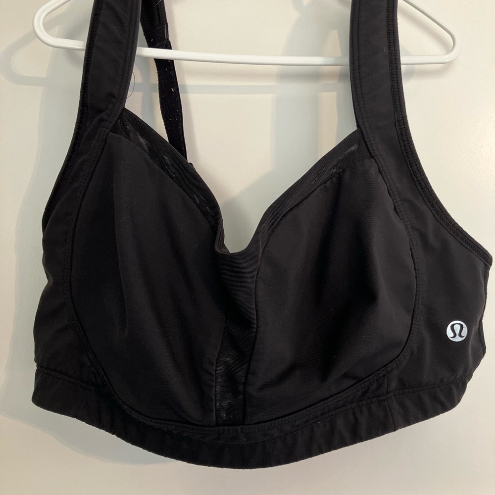 lululemon athletica Classic Black Sports Bra 34 DD